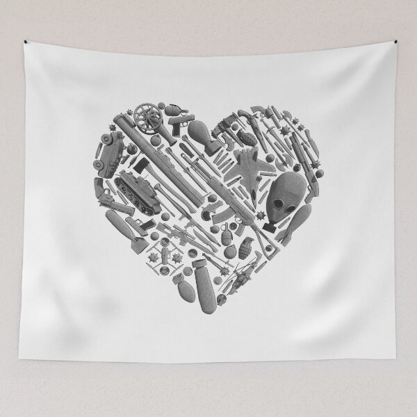 Item preview, With Love: The Explosive Notes of an Armed Heart designed and sold by Christophe Desgouttes.