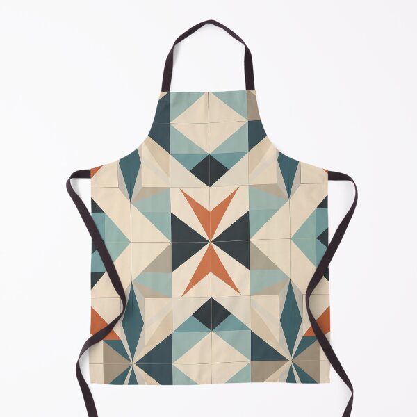 Item preview, Graphic Retro Kaleidoscope: Symmetrical Shapes in a Color Palette designed and sold by Piotrek0001.