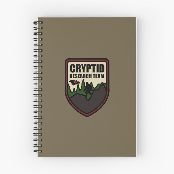 Item preview, cryptid research team designed and sold by elizabethdactyl.