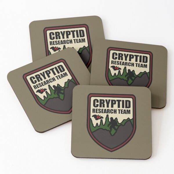 Item preview, cryptid research team designed and sold by elizabethdactyl.