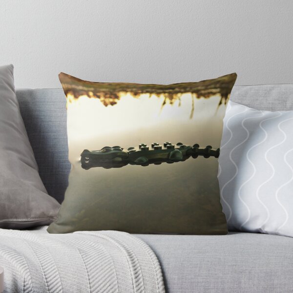 Gator Throw Pillow