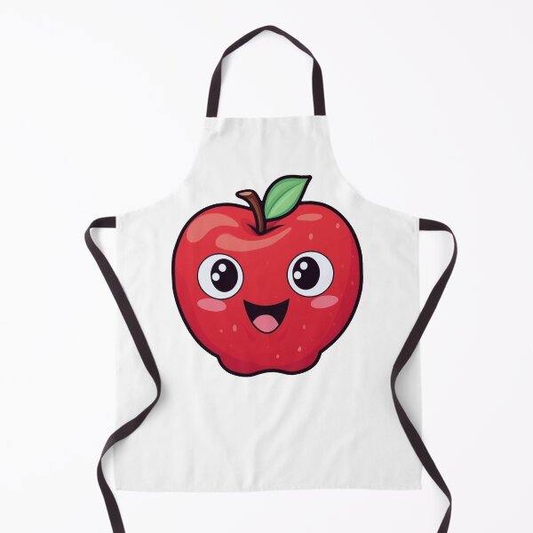 Item preview, Apple Cute Cartoon style designed and sold by MuteluArtwork.