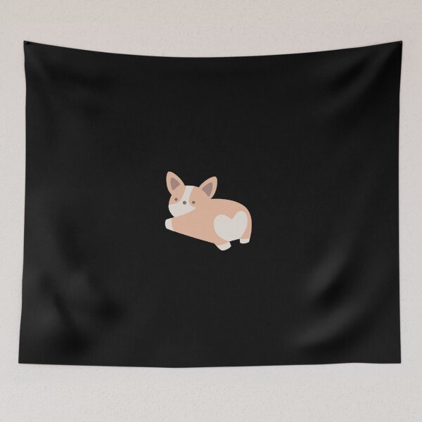 Item preview, Fluffy Cute Corgi Butt designed and sold by ridnaledesigner.