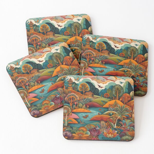 Item preview, A native landscape designed and sold by By Nayla.
