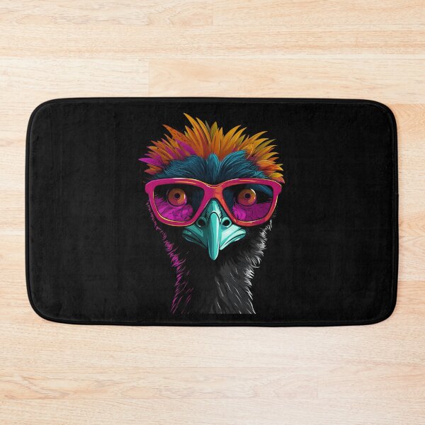 Item preview, Cool emu with sunglasses designed and sold by DerSenat.