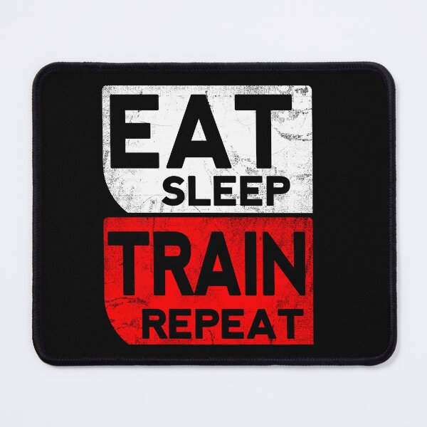 Artikelvorschau, Eat Sleep Train Repeat entworfen und verkauft von NawbuSmart.