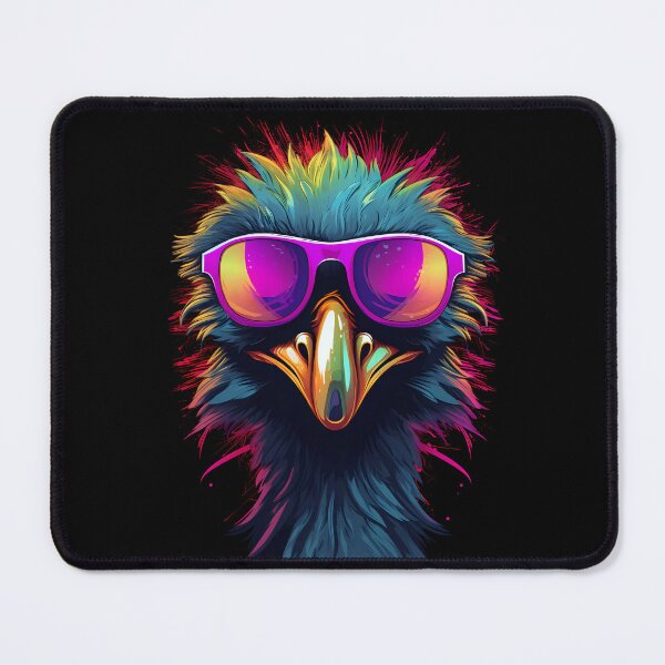Item preview, Cool emu with sunglasses designed and sold by DerSenat.