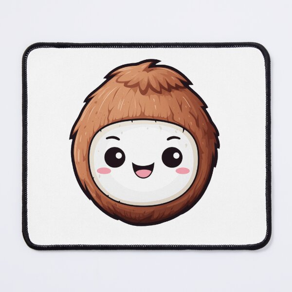 Item preview, Coconut Cute Cartoon style designed and sold by MuteluArtwork.