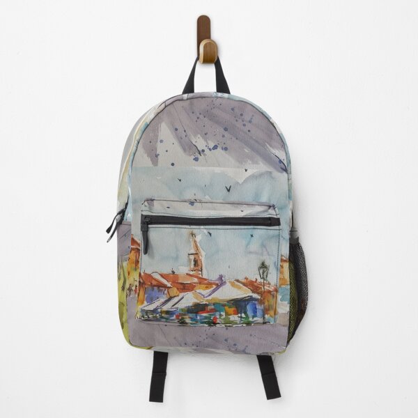 Item preview, Seaside town, Italy landscape - marina designed and sold by DanielaFurini.
