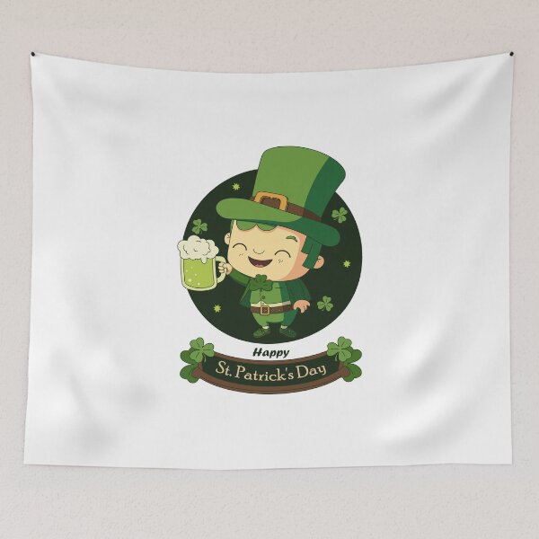 Item preview, Happy St. Patrick's Day designed and sold by Valentinian.