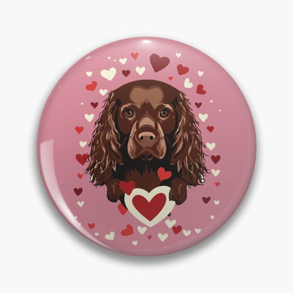 Artikelvorschau, Boykin Love: Valentinstag-Spaniel entworfen und verkauft von VoyteksDesigns.