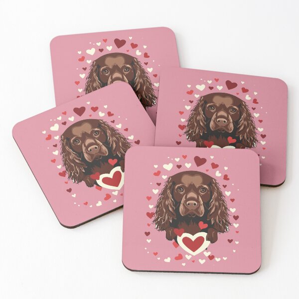 Item preview, Boykin Love: Valentine's Day Spaniel designed and sold by VoyteksDesigns.