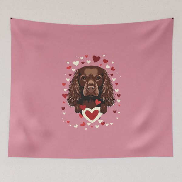 Artikelvorschau, Boykin Love: Valentinstag-Spaniel entworfen und verkauft von VoyteksDesigns.