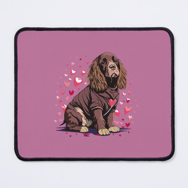 Item preview, Boykin Love: Valentine's Day Spaniel designed and sold by VoyteksDesigns.