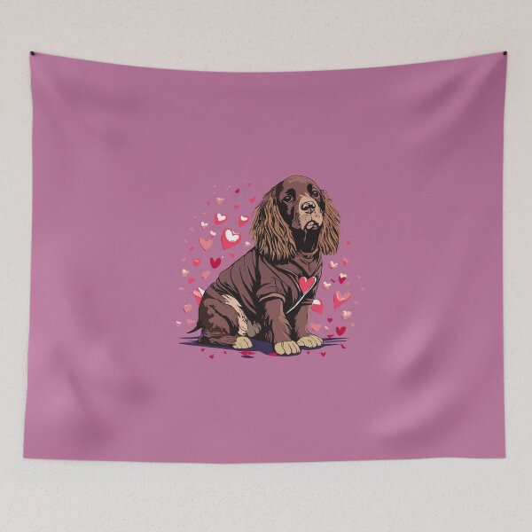 Artikelvorschau, Boykin Love: Valentinstag-Spaniel entworfen und verkauft von VoyteksDesigns.