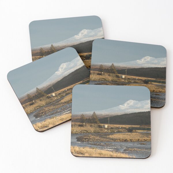 Item preview, Winter evening light and snowy mountains ,Achnasheen ,Highlands designed and sold by Derren Jones.