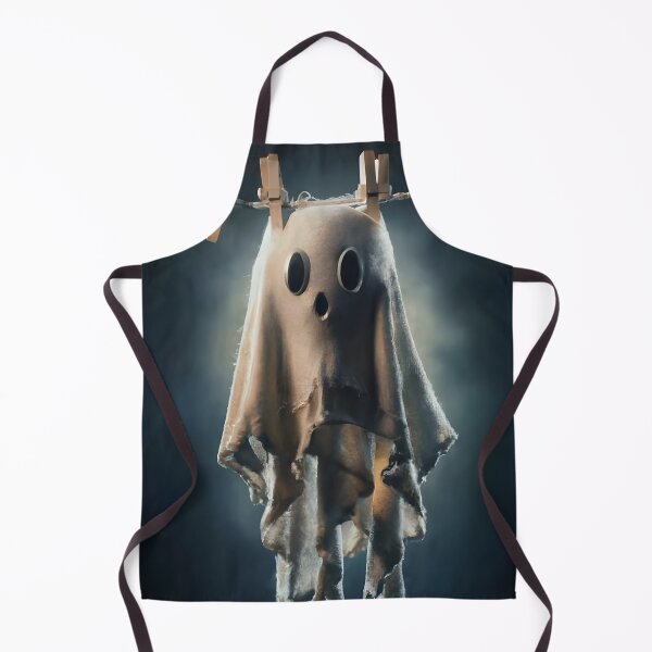 Item preview, Hang a ghost on a clothesline with two wooden pins designed and sold by MalakShams.