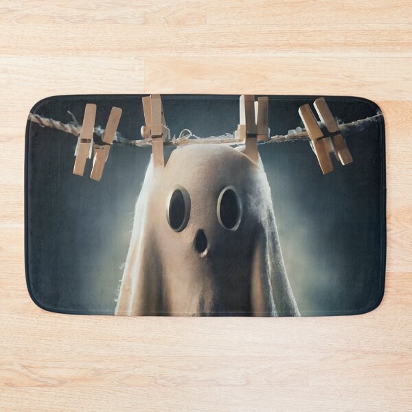 Item preview, Hang a ghost on a clothesline with two wooden pins designed and sold by MalakShams.