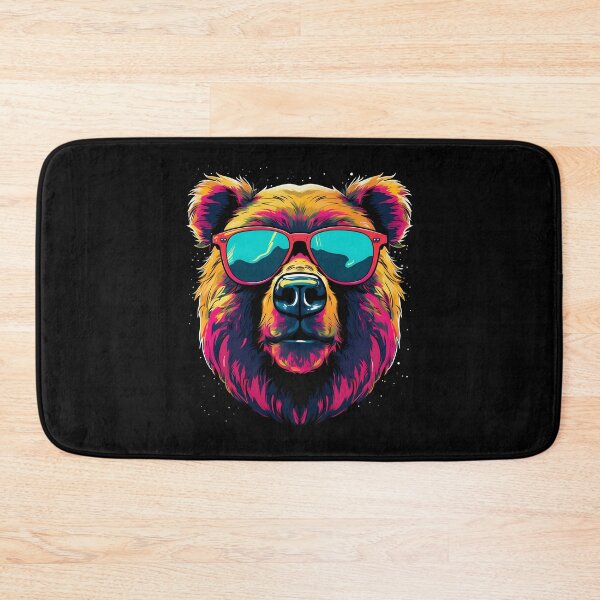 Item preview, Bear, grizzly bear with sunglasses designed and sold by DerSenat.