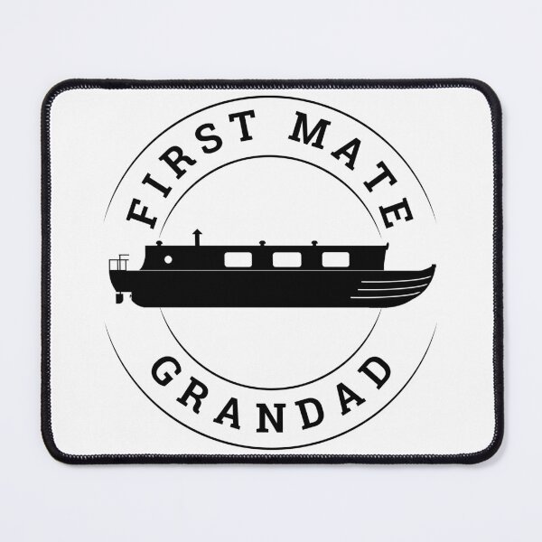 Item preview, First Mate Grandad (bk-bk) designed and sold by canal-arts.