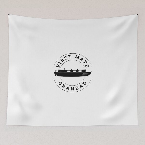 Item preview, First Mate Grandad (bk-bk) designed and sold by canal-arts.