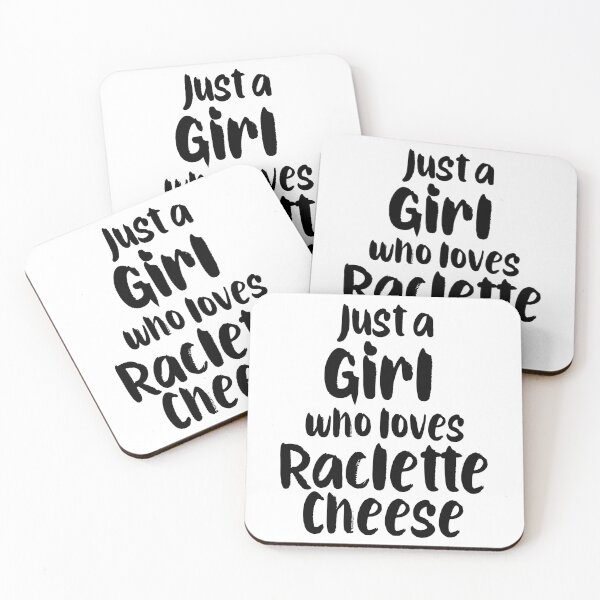 Item preview, Just a Girl who loves Raclette Cheese designed and sold by 87-Aesthetics.