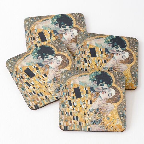 Item preview, The Kiss inspired by Klimt designed and sold by tipitoes.