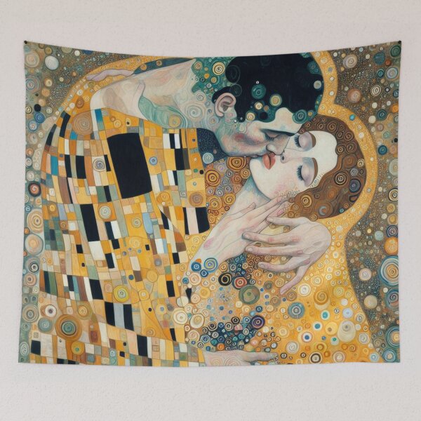 Item preview, The Kiss inspired by Klimt designed and sold by tipitoes.