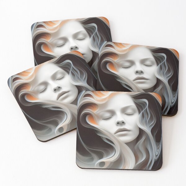 Item preview, Soft blurred edges of a pure white woman designed and sold by MalakShams.