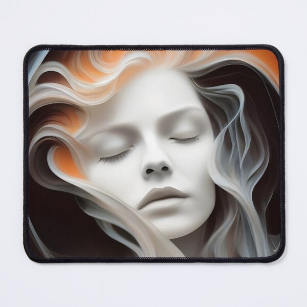Item preview, Soft blurred edges of a pure white woman designed and sold by MalakShams.