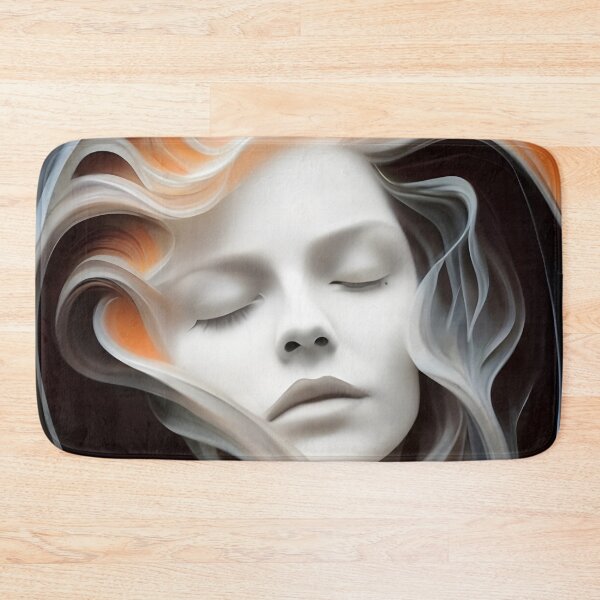Item preview, Soft blurred edges of a pure white woman designed and sold by MalakShams.