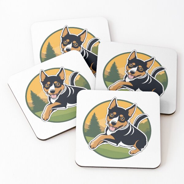 Item preview, Running Lancashire Heeler designed and sold by ThatBBStore.