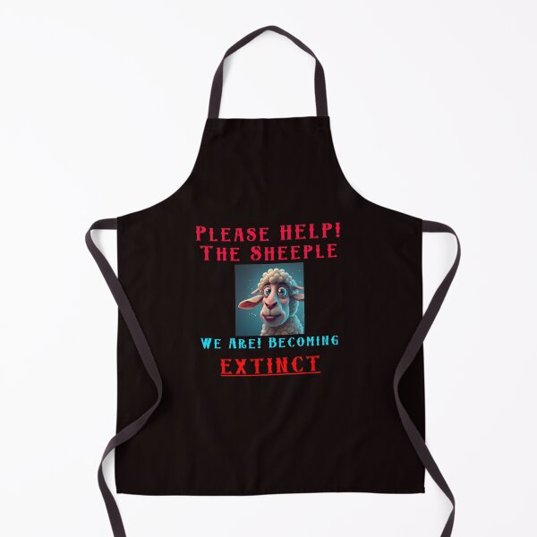 Item preview, Please Help The Sheeple-People designed and sold by alien almanac.