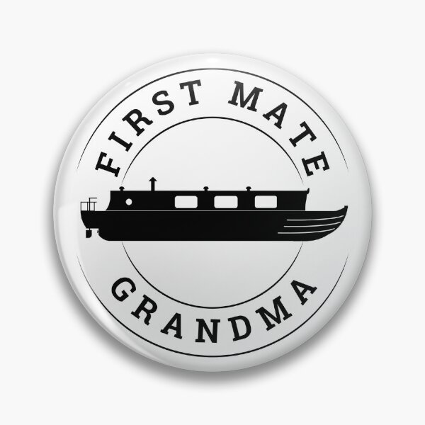 Item preview, First Mate Grandma (bk-bk) designed and sold by canal-arts.