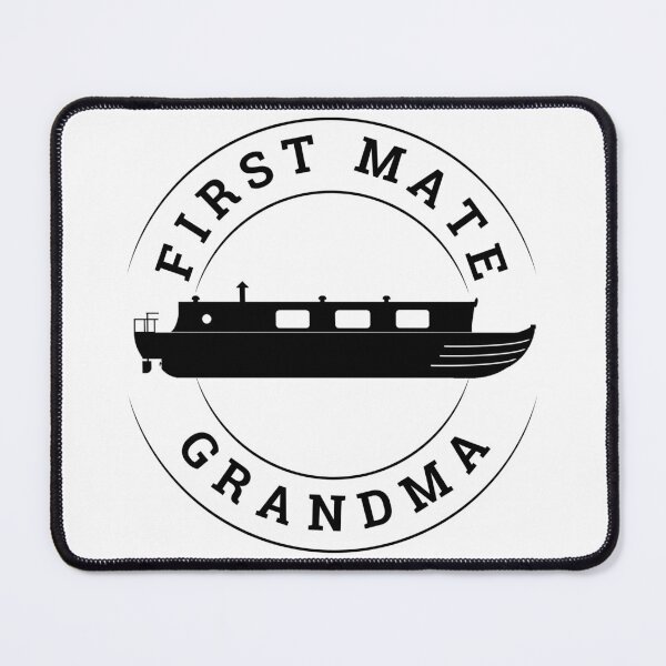 Item preview, First Mate Grandma (bk-bk) designed and sold by canal-arts.