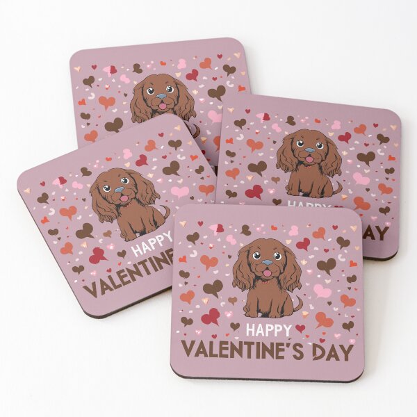 Item preview, Boykin Love: Valentine's Day Spaniel designed and sold by VoyteksDesigns.