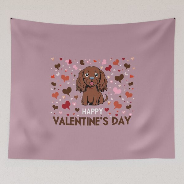 Artikelvorschau, Boykin Love: Valentinstag-Spaniel entworfen und verkauft von VoyteksDesigns.