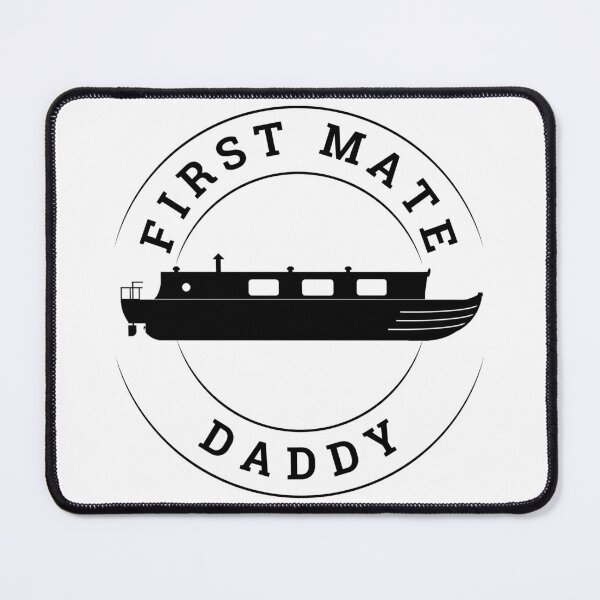 Item preview, First Mate Daddy (bk-bk) designed and sold by canal-arts.
