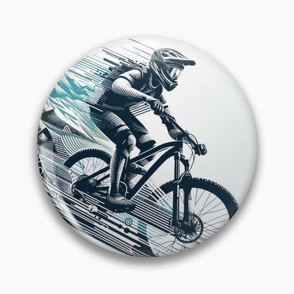 Item preview, MTB mountain biking downhill gift designed and sold by Pineapple-Tree.