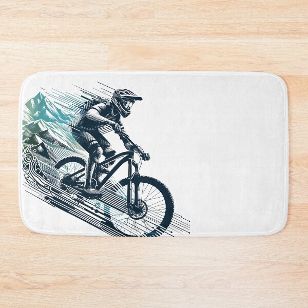 Item preview, MTB mountain biking downhill gift designed and sold by Pineapple-Tree.