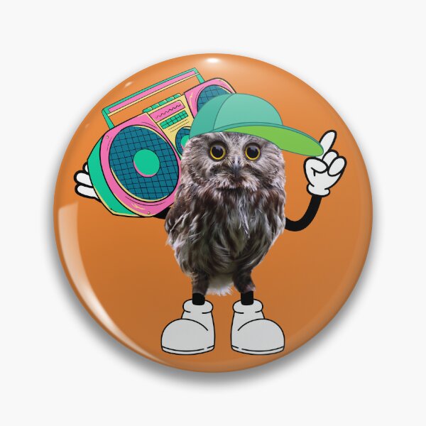 Item preview, Freestyle Owl Doodle Funny Art  designed and sold by ReadytoWork.