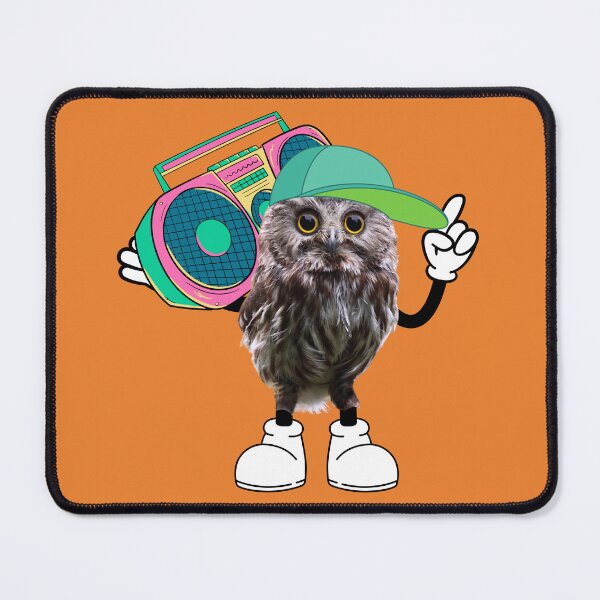 Item preview, Freestyle Owl Doodle Funny Art designed and sold by ReadytoWork.