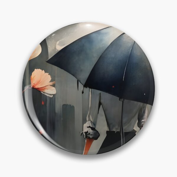 Item preview, A lone woman navigating through a misty garden designed and sold by MalakShams.
