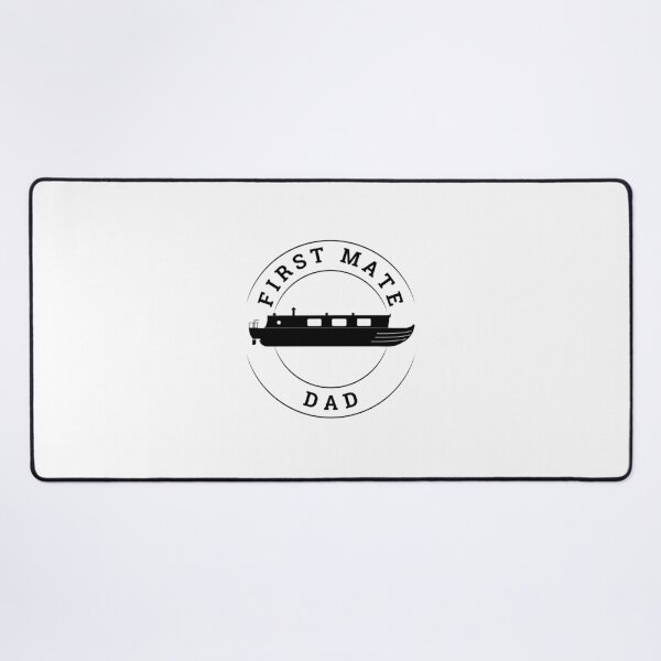 Item preview, First Mate Dad (bk-bk) designed and sold by canal-arts.