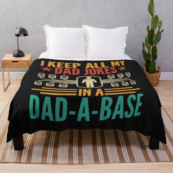 Item preview, I Keep All My Dad Jokes In A Dad-A-Base Vintage Father Dad  designed and sold by Pitchou07.