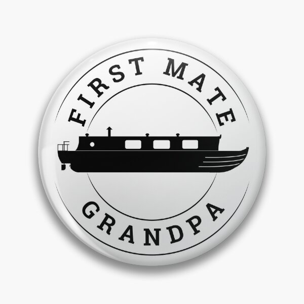 Item preview, First Mate Grandpa (bk-bk) designed and sold by canal-arts.