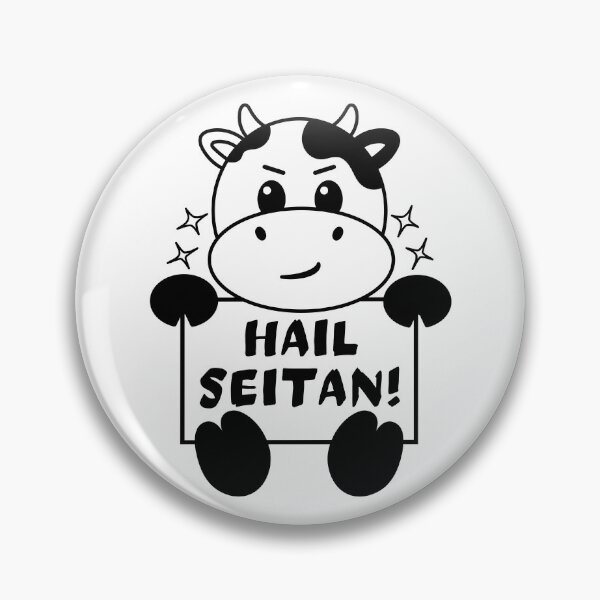 Item preview, Cute Cow Hail Seitan designed and sold by humnoo.