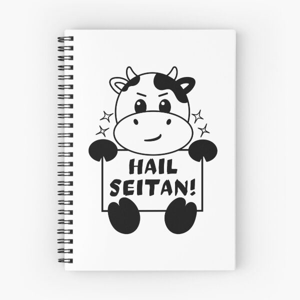 Item preview, Cute Cow Hail Seitan designed and sold by humnoo.