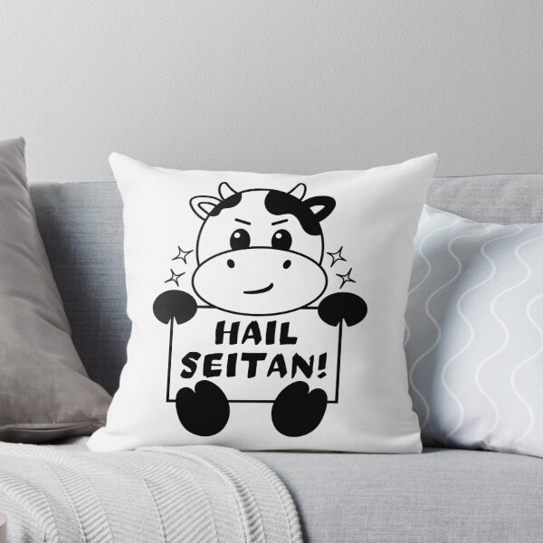 Item preview, Cute Cow Hail Seitan designed and sold by humnoo.