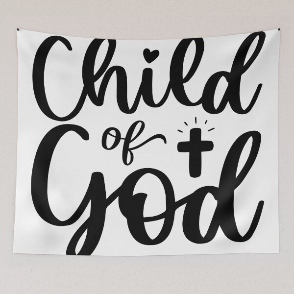 Item preview, Bible quote Child of god sticker designed and sold by BibleProject.